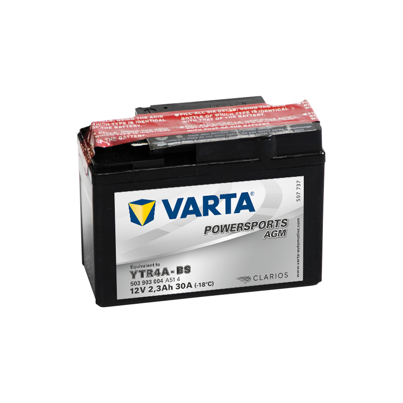 Batterie Varta YTR4A-BS 503903004 12V 2.3Ah (10h) AGM