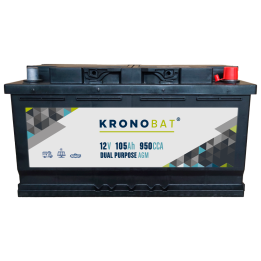 Bateria Kronobat DP-105-AGM 105Ah - 1