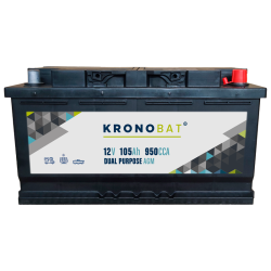 Kronobat DP-105-AGM battery 12V 105Ah AGM