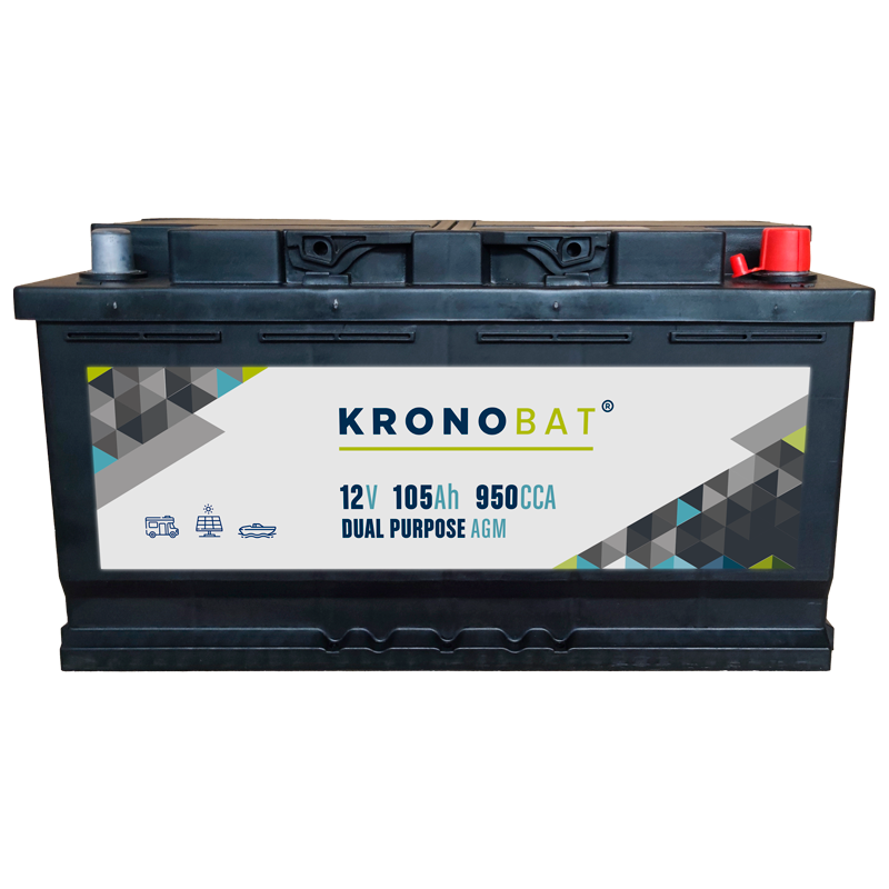 Batterie Kronobat DP-105-AGM 12V 105Ah AGM