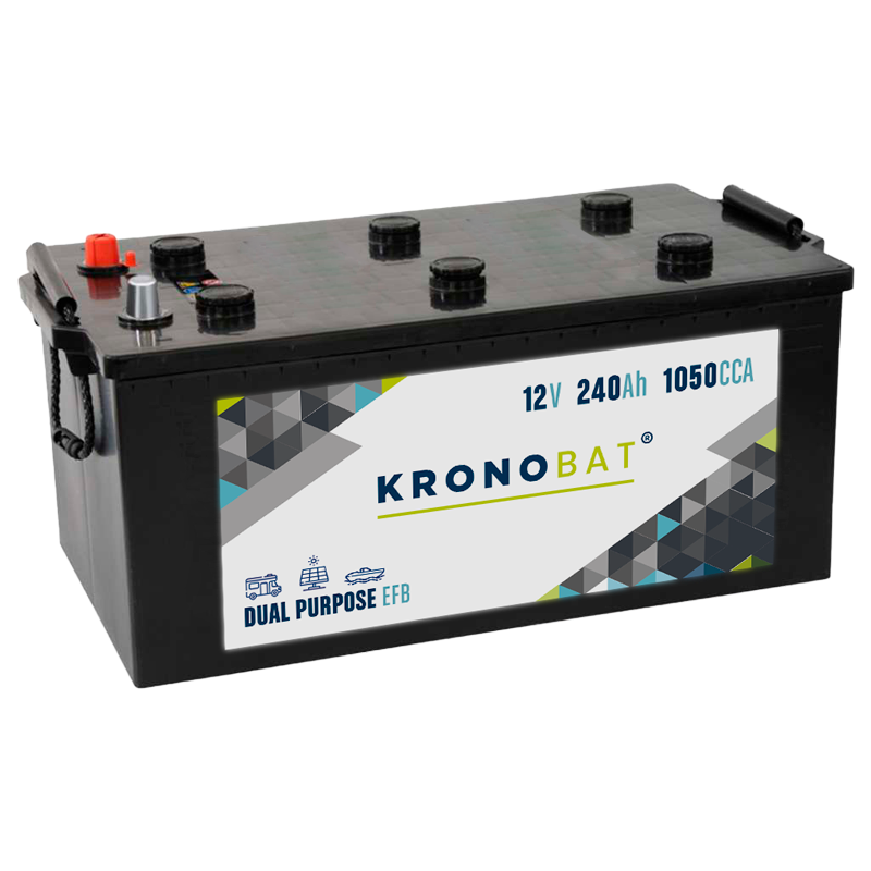 Kronobat DP-240-EFB battery 12V 240Ah EFB