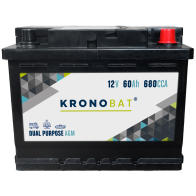 Batería Kronobat DP-60-AGM 12V 60Ah AGM