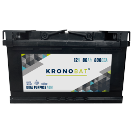 Bateria Kronobat DP-80-AGM 80Ah - 1
