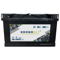 Batería Kronobat DP-80-AGM 12V 80Ah AGM