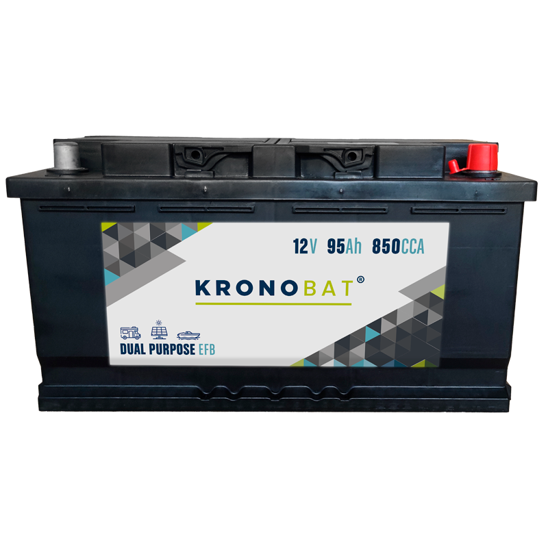 Kronobat DP-95-EFB battery 12V 95Ah EFB
