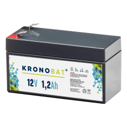 Batterie Kronobat ES1_2-12 12V 1.2Ah AGM