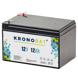 Kronobat ES12-12 battery 12V 12Ah AGM