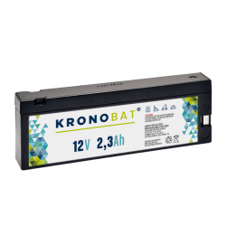 Batterie Kronobat ES2_3-12V 12V 2.1Ah AGM