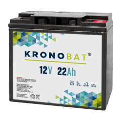 Kronobat ES22-12 battery 12V 22Ah AGM