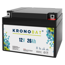 Bateria Kronobat ES26-12 26Ah - 1