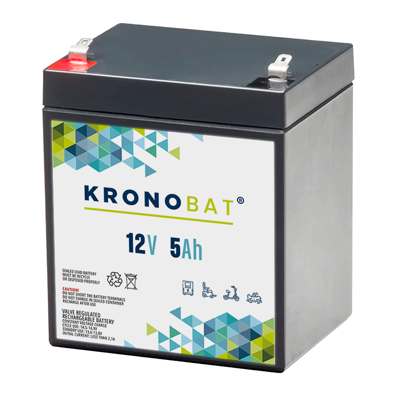 Kronobat ES5-12 battery 12V 5Ah AGM