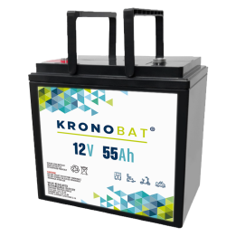 Bateria Kronobat ES55-12 55Ah - 1