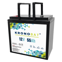 Batería Kronobat ES55-12 12V 55Ah AGM