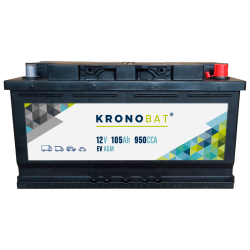 Batería Kronobat EV-105-AGM 12V 105Ah AGM