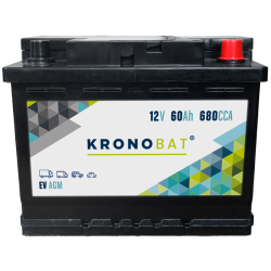 Kronobat EV-60-AGM battery 12V 60Ah AGM