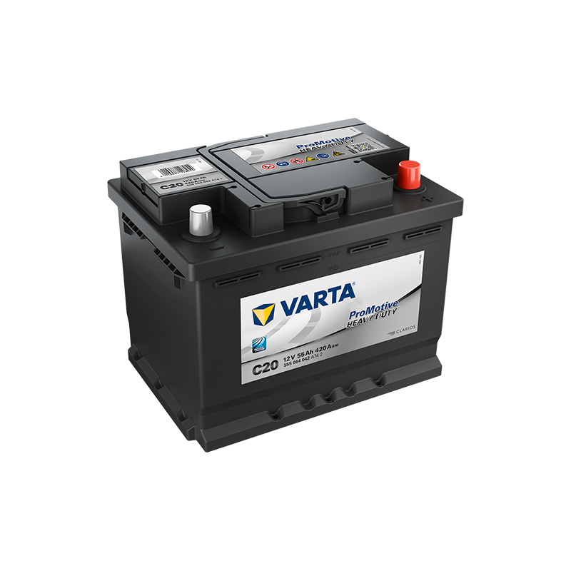 Batería Varta C20 12V 55Ah