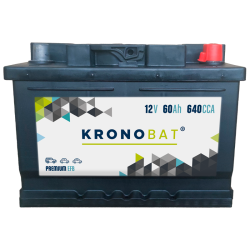 Kronobat PE-60-EFB battery 12V 60Ah EFB