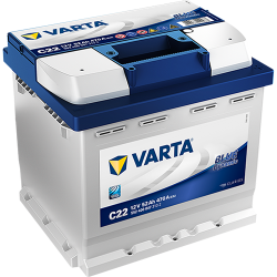 Varta C22 battery 12V 52Ah