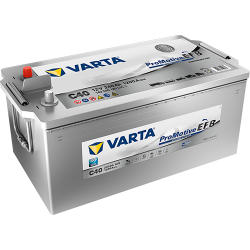 Batería Varta C40 12V 240Ah EFB
