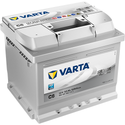 Varta C6 battery 12V 52Ah