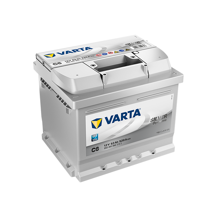 Bateria Varta C6 52Ah - 5