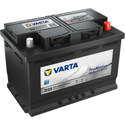 Varta D33 battery 12V 66Ah
