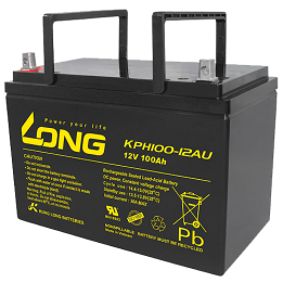Bateria Long KPH100-12AU 100Ah - 1