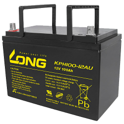 Long KPH100-12AU battery 12V 100Ah AGM