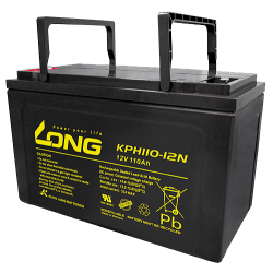 Long KPH110-12N battery 12V 110Ah AGM