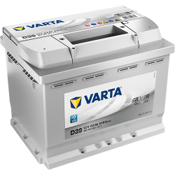 Batería Varta D39 12V 63Ah