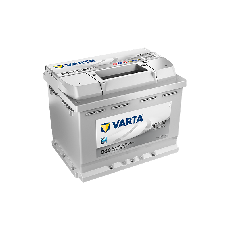 Varta D39 battery 12V 63Ah