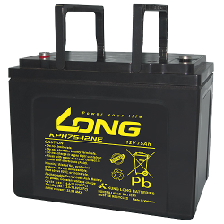 Long KPH75-12NE battery 12V 75Ah AGM
