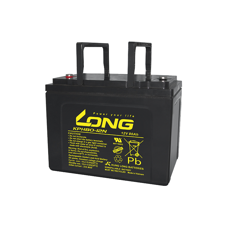 Long KPH80-12N battery 12V 80Ah AGM