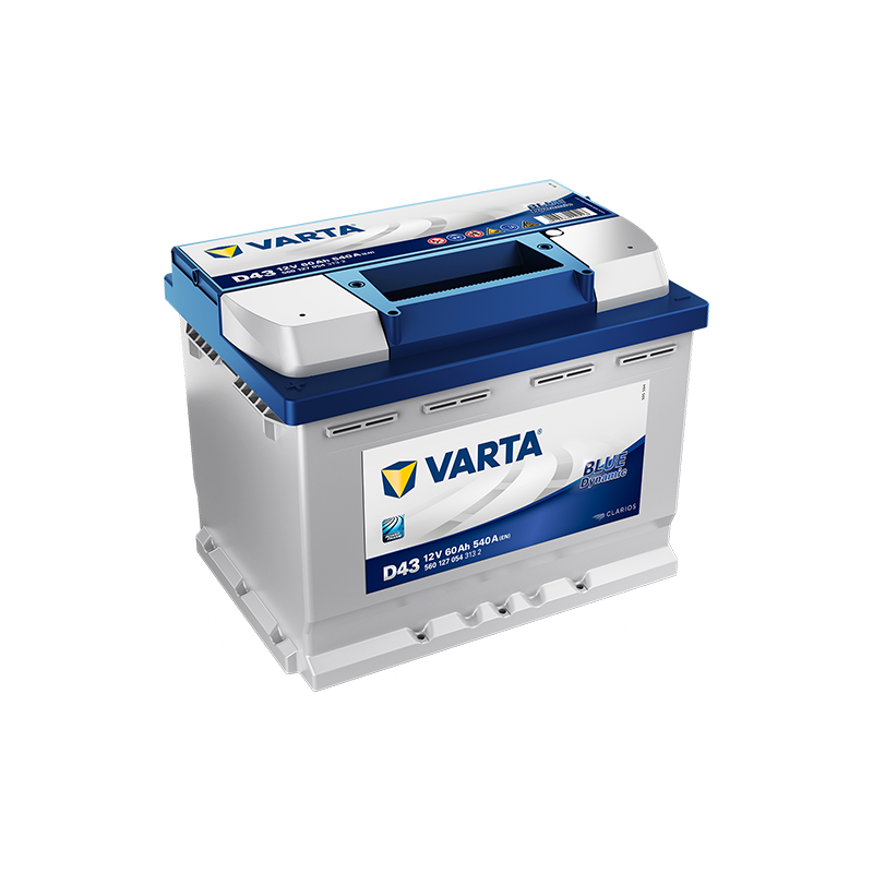 Varta D43 battery 12V 60Ah