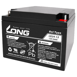 Batería Long LG24-12 12V 24Ah GEL