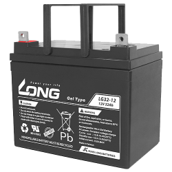 Batterie Long LG32-12 12V 32Ah GEL
