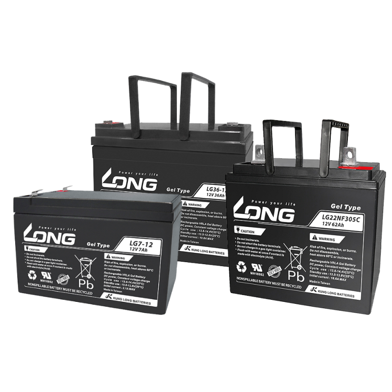 Long LG40-12 battery 12V 40Ah GEL