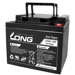 Long LG40-12N battery 12V 40Ah GEL