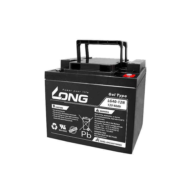 Bateria Long LG40-12N 12V 40Ah GEL