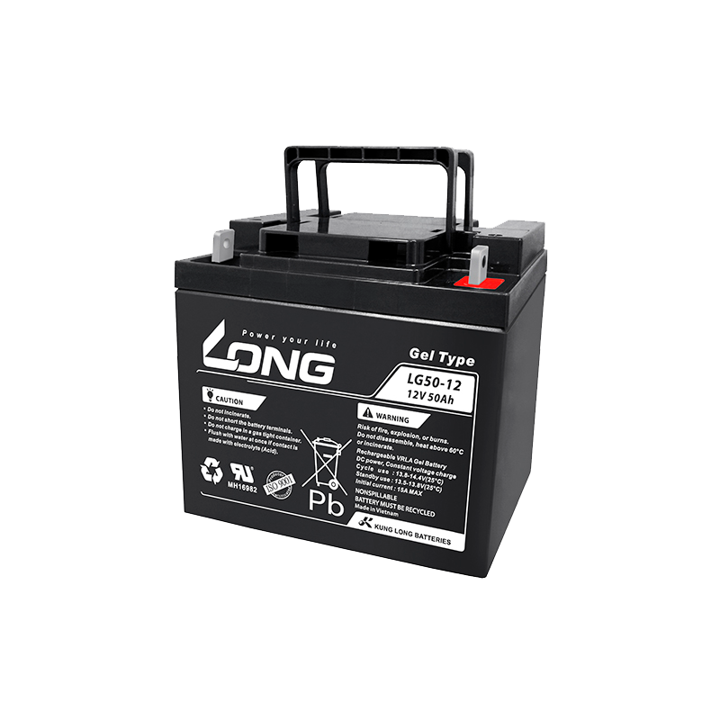 Long LG50-12 battery 12V 50Ah GEL
