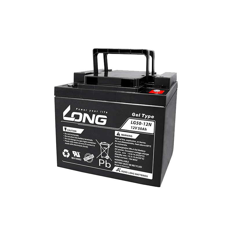 Long LG50-12N battery 12V 50Ah GEL