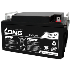 Long LG65-12 battery 12V 65Ah GEL