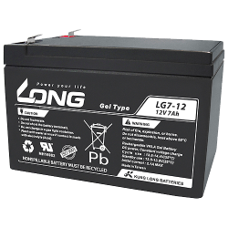 Bateria Long LG7-12 12V 7Ah GEL