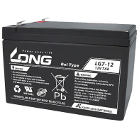 Bateria Long LG7-12 7Ah - 1