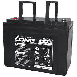 Batterie Long LGK75-12N 12V 75Ah GEL