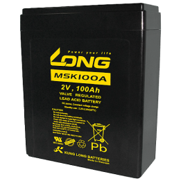 Bateria Long MSK100A 100Ah - 1