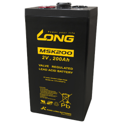Bateria Long MSK200 2V 200Ah AGM