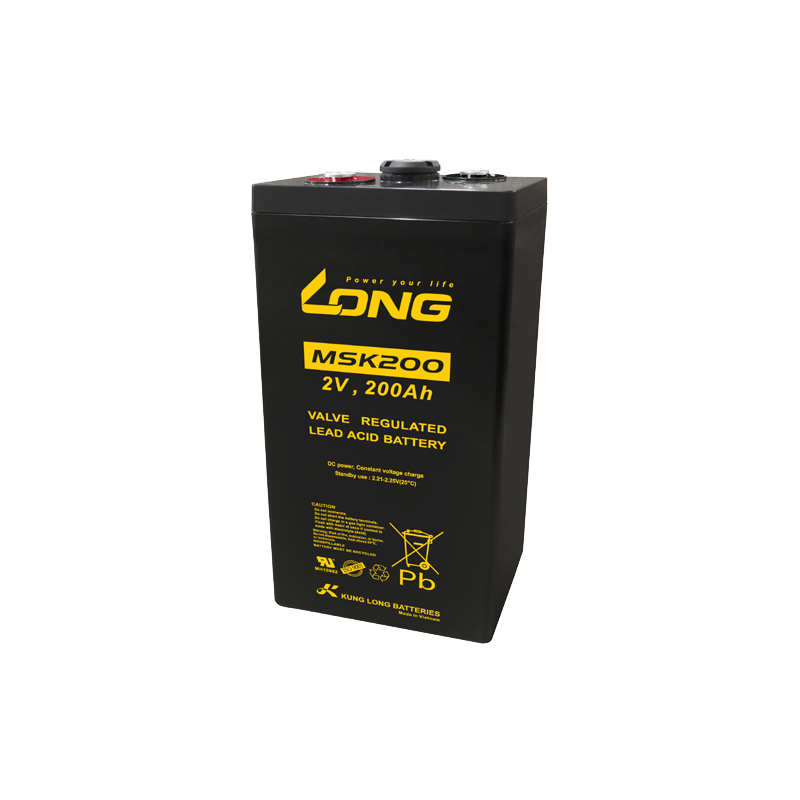 Long MSK200 battery 2V 200Ah AGM