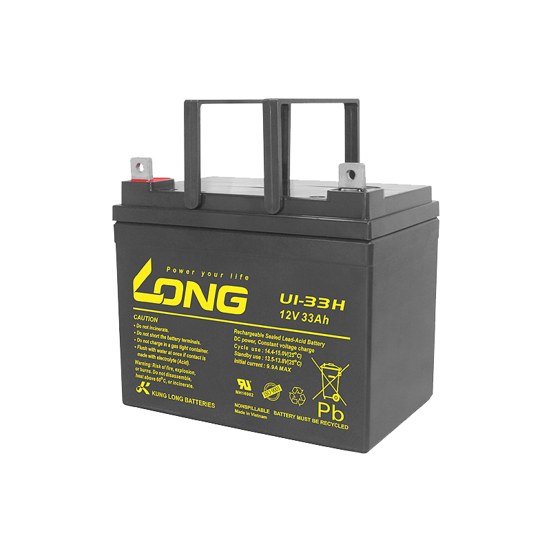 Long U1-33H battery 12V 33Ah AGM