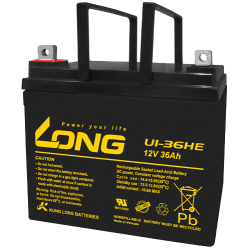 Long U1-36HE battery 12V 36Ah AGM